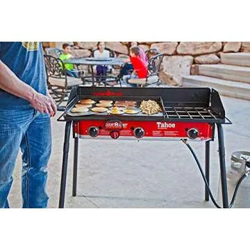 Camp Chef Tahoe 16 Triple Burner Gas Stove for Ultimate Outdoor Cooking