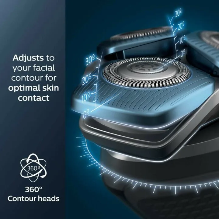 Philips Norelco Shaver 7700: Wet & Dry & Quick Clean