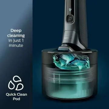 Philips Norelco Shaver 7700: Wet & Dry & Quick Clean
