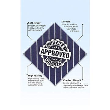 Navy Stripe Long Sleeve Pajamas for Men