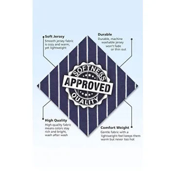 Navy Stripe Long Sleeve Pajamas for Men