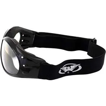 Global Vision Eyewear Eliminator Goggles with Micro-Fiber Pouch