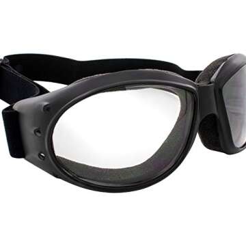 Global Vision Eyewear Eliminator Goggles with Micro-Fiber Pouch