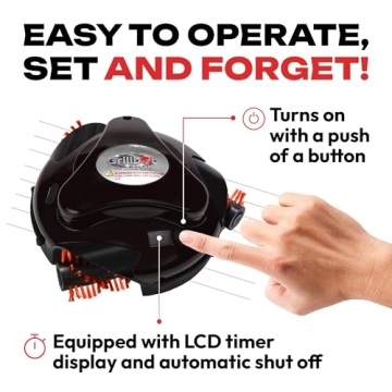 Grillbot Automatic Grill Cleaner - Enjoy Hassle-Free BBQs