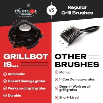 Grillbot Automatic Grill Cleaner - Enjoy Hassle-Free BBQs