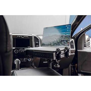 RAM Mounts No-Drill Laptop Mount for Ford F-Series Trucks
