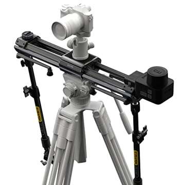 Zeapon Micro 3 E700 Motorized Camera Slider - 30'' Travel Distance, Compact Design