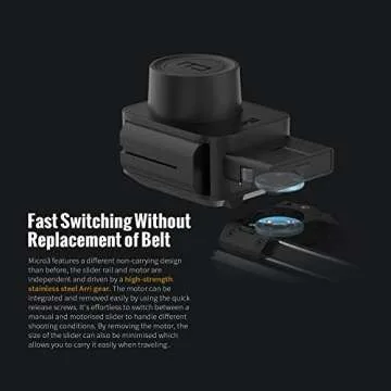 Zeapon Micro 3 E700 Motorized Camera Slider with Adjustable Damping