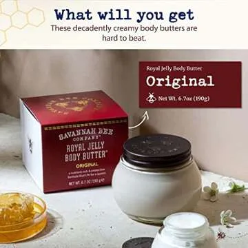 Deep Hydrating Royal Jelly Body Butter for Dry Skin