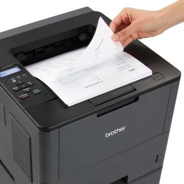 Brother HL-L6200DWT Monochrome Laser Printer, Fast Printing