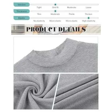 Xaatren 3 Pack Women's Sleeveless Mock Turtlenecks Shirts, Ribbed Stretch Slim Fitted Tank Top Basic Lightweight Bustier Tee(White, Black, Gray,Small)