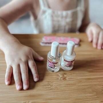 Piggy Paint | Girls Nail Polish | Cruelty-free, Vegan, & Low Odor for Kids | Make It Last (Basecoat + Shine Topcoat Set)