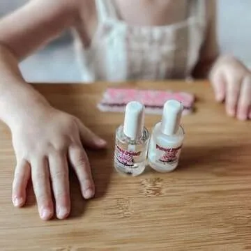 Piggy Paint | Girls Nail Polish | Cruelty-free, Vegan, & Low Odor for Kids | Make It Last (Basecoat + Shine Topcoat Set)