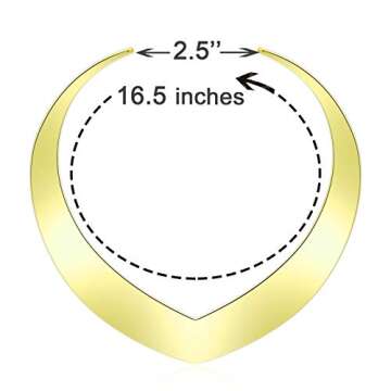 Gifytel Princess Costume Gold Necklace and Earrings Set