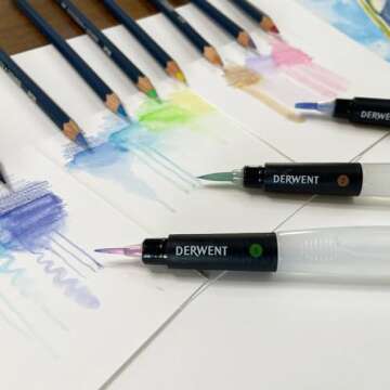 Derwent Waterbrush 3 Pack for Artists and Travelers