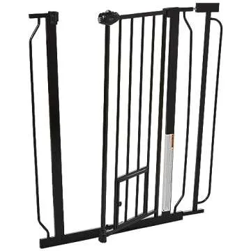 Carlson Extra Tall Walk Through Pet Gate with Small Pet Door