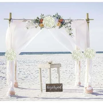 Real Touch White Hydrangea Artificial Flowers for Home