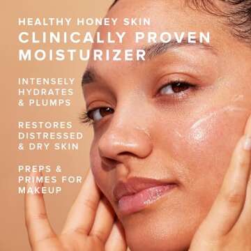 Farmacy Honey Halo & Honey Glow Bundle - Ceramide Face Moisturizer & 17% AHA & BHA Resurfacing Night Serum