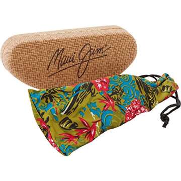 Maui Jim Guardrails w/ Patented PolarizedPlus2 Lenses Polarized Lifestyle Sunglasses, Gloss Black/Neutral Grey Polarized, Medium