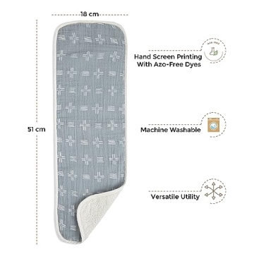 Crane Baby Woodland Animal Burp Cloths - Set of 3