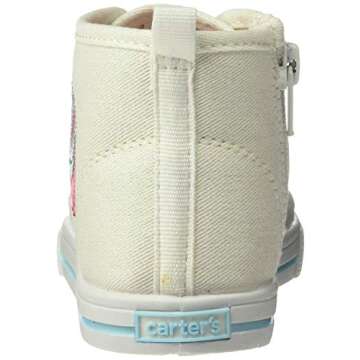 Carter's Girls' Ginger High-Top Sneakers for Toddlers