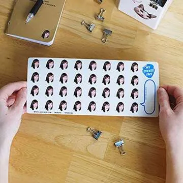 Custom Face Stickers, Pet Stickers, Stickers of Your Face, 0.75" Sticker Sheet - 5 Sheets - Custom Gift