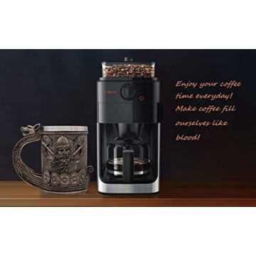 WOKHACH Viking Mug for Beer and Coffee 18oz Gift for Men