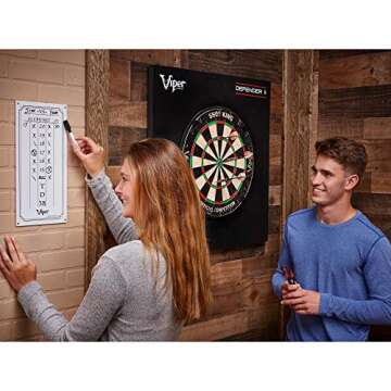 Viper Dry Erase Scoreboard for Cricket and 01 Dart Games - 15.375" H x 7.875" W
