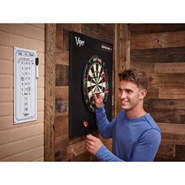 Viper Dry Erase Scoreboard for Dart Games - Durable & Stylish