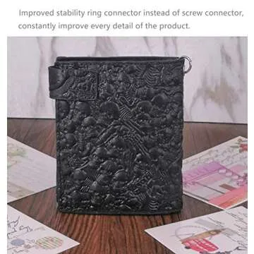 ABC STORY Skull Biker Wallet - Stylish Gothic Accessory