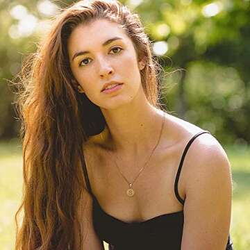 H Initial Monogram Necklace Gifts - 14K Gold Dipped Petite Name Initial Necklaces Dainty Disc Pendant Alphabets Monogram Hand Polished Necklaces Birthday Holiday Vocation Jewelry Gifts for Women