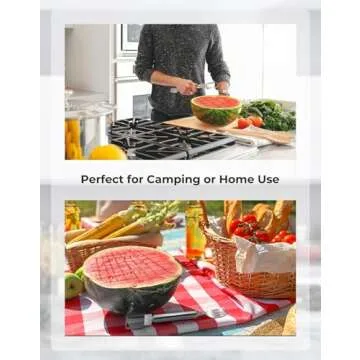 CripsTaste Watermelon Fork Cutter Slicer Tool for Outdoor Fun