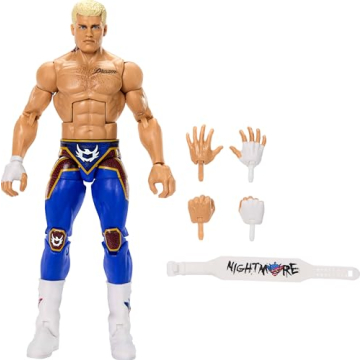 Mattel WWE Top Picks Elite Action Figure Cody Rhodes 6" Collectible with Accessories