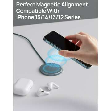 Magnetic Wireless Charger for iPhone 15 & 14
