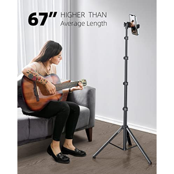 ANGFLY 67" Tripod & Selfie Stick for Stunning Photos