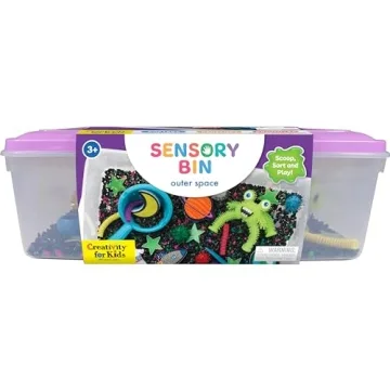 Outer Space Sensory Bin - Creativity for Kids Educational Toys