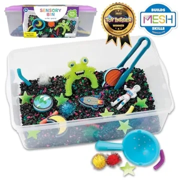 Outer Space Sensory Bin - Creativity for Kids Educational Toys