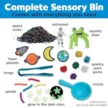 Outer Space Sensory Bin - Creativity for Kids Educational Toys