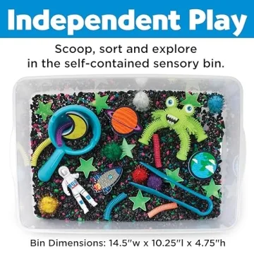 Outer Space Sensory Bin - Creativity for Kids Educational Toys