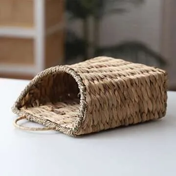 GYASVWU Woven Hanging Basket - Eco-Friendly Wall Decor
