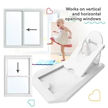 No Drill Sliding Door Locks Child-Safe Easy Install 2 Pack