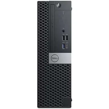 Dell OptiPlex 7050 SFF Desktop PC with 24" FHD Monitor