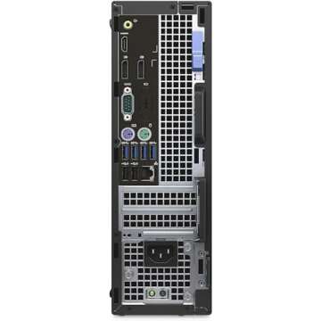 Dell OptiPlex 7050 SFF Desktop PC with 24" FHD Monitor