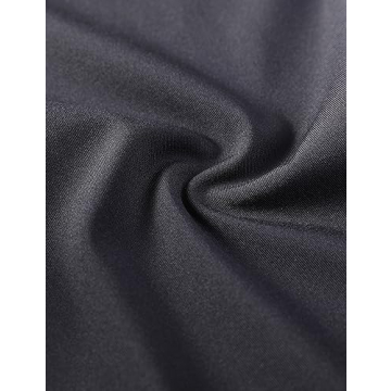 CRZ YOGA Women's Hugged Feeling Compression Leggings 25 Inches - Thick High Waisted Tummy Control Workout Leggings Black XX-Small