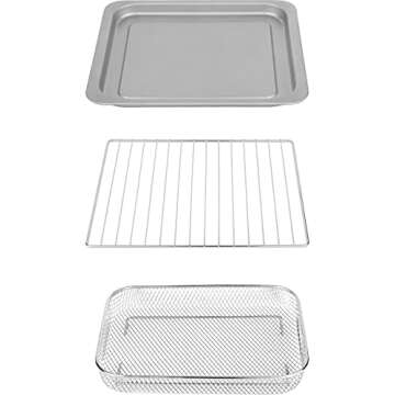 GE Mechanical Air Fryer Toaster Oven with Accessory Set