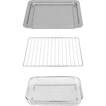 GE Mechanical Air Fryer Toaster Oven with Accessory Set