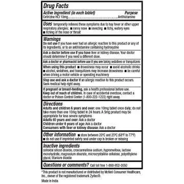 Affordable HealthA2Z Allergy Relief Tablets for All Ages