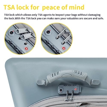 LemoHome Expandable Luggage with Child Seat Design