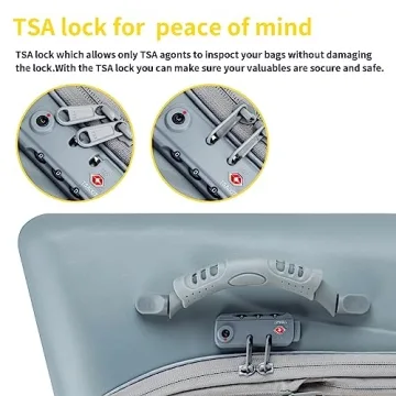 LemoHome Expandable Luggage with Child Seat Design