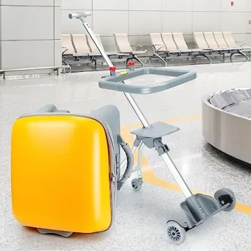 LemoHome Expandable Luggage with Child Seat Design